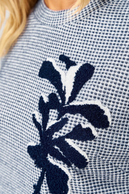 Платья Laikony L-183 сине-белый