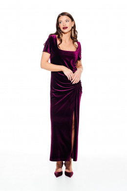 Платья ELLETTO LIFE 1109 баклажан