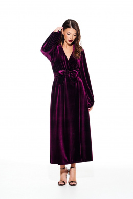 Платья ELLETTO LIFE 1116 баклажан