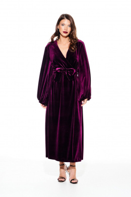 Платья ELLETTO LIFE 1116 баклажан