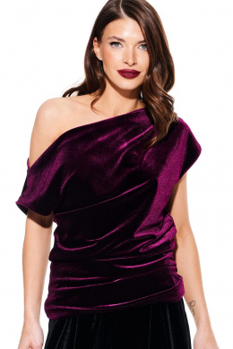 Блузы ELLETTO LIFE 3923 баклажан