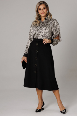 Комплекты юбочные Anastasia 1306 платина/черный