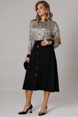 Комплекты юбочные Anastasia 1306 платина/черный