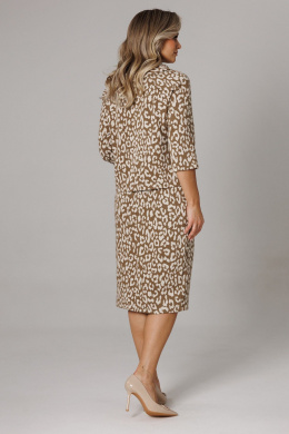 Комплекты юбочные Anastasia 1303 кофейный_принт