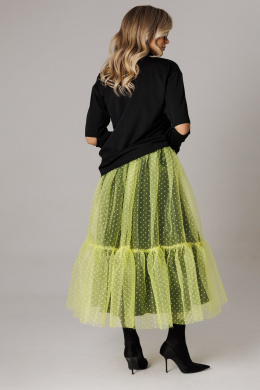 Комплекты юбочные Anastasia 1298 черный/лимонный