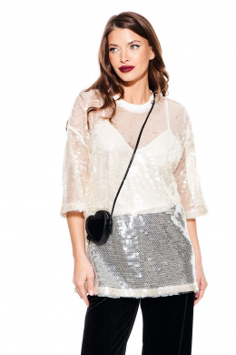 Блузы ELLETTO LIFE 3936 бежевый