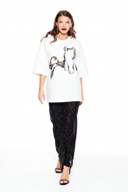 Джемперы ELLETTO LIFE 3938 молочно-золотой