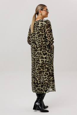 Платья Anelli 1733 зеленый_леопард