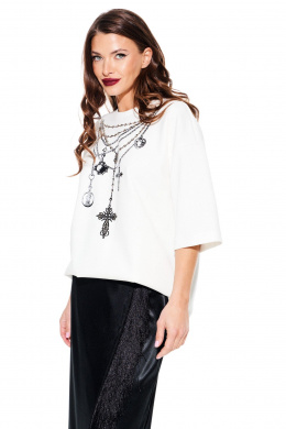 Джемперы ELLETTO LIFE 3940 молочный