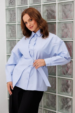 Рубашки Marshop М203 голубой