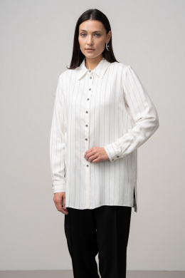 Блузы FASHION CENTRE В-4102 белый_в_полоску