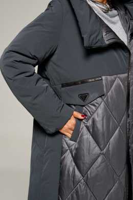 Пальто Beautiful&Free 8023 графит