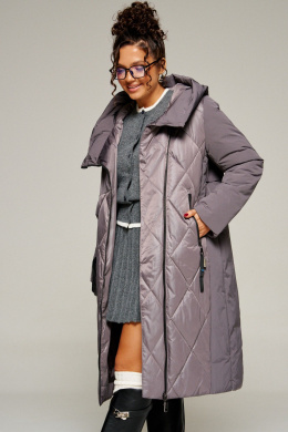 Пальто Beautiful&Free 8023 дымчато-лиловый