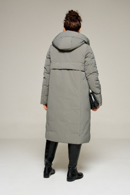 Пальто Beautiful&Free 8023 серый