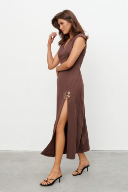 Платья KaVaRi 1131.1 коричневый