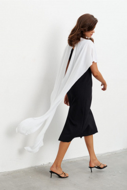 Платья KaVaRi 1135 черно-белый