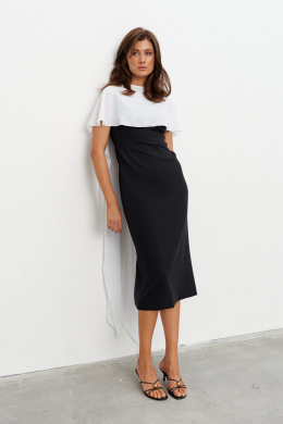 Платья KaVaRi 1135 черно-белый