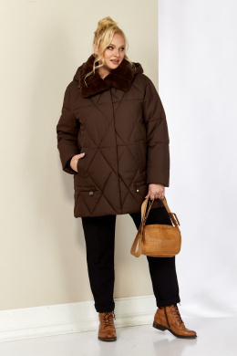 Куртки Shetti 2207 шоколад