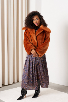 Пальто Colors of PAPAYA NEW 1743 рыжий