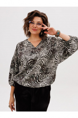 Блузы Anelli 1676.1 белая_саванна