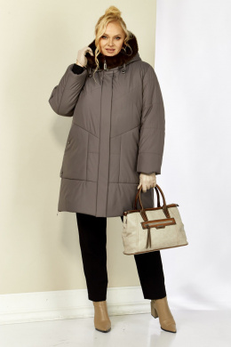 Куртки Shetti 2208 серо-лиловый