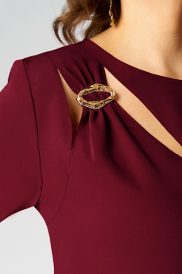 Платья Мишель стиль 1337 винный