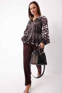 Блузы BegiModa 4146 шоколад