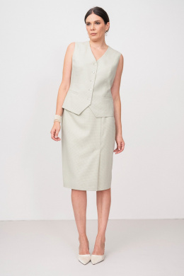 Юбки FASHION CENTRE Пш-4136 эвкалипт