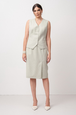 Юбки FASHION CENTRE Пш-4136 эвкалипт