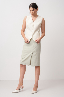 Юбки FASHION CENTRE Пш-4136 эвкалипт