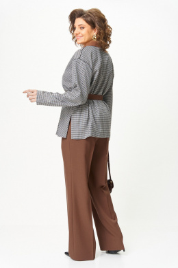 Комплекты брючные Aira Style 24244 шоколад