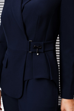 Брючные костюмы Мода Юрс 25-2926 темно-синий