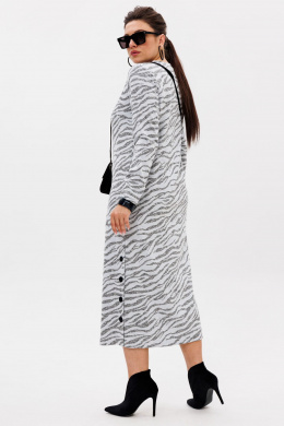 Платья Anelli 1755 серая_магия