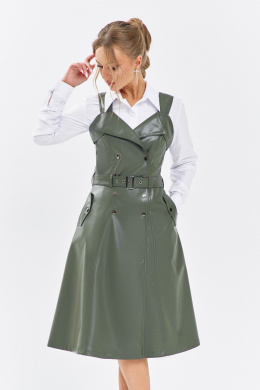 Сарафаны Euromoda 649 хаки