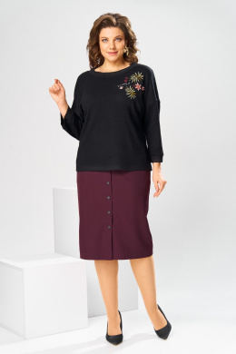 Комплекты юбочные Romanovich Style 2-2045 бордовый