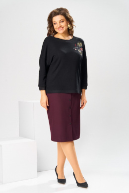 Комплекты юбочные Romanovich Style 2-2045 бордовый