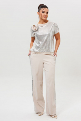 Mislana 1277 серебро/беж