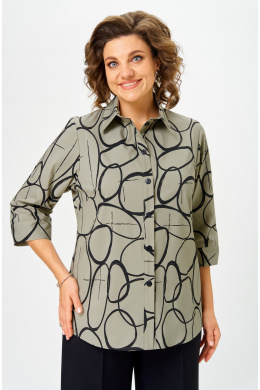 БелЭльСтиль 877-3 26 22 олива-черный