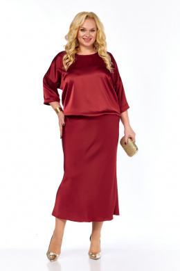 Элль-стиль 2449/1 бордо