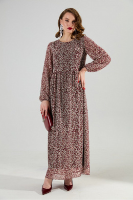 NikVa 801-9 листья_бургунди