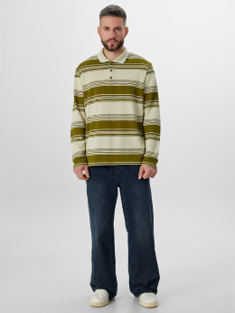 Mark Formelle 121933/25-5282П-11 оливковая_полоска_на_молочном