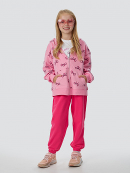 Mark Formelle 397736/25-36703П-7 бантики_на_розовом_маджента_белый_2_сл_на_пол_(фоль