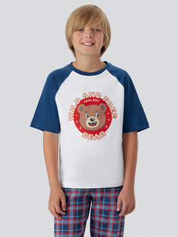 Mark Formelle 563335/25-34505ПП-0 белый_красно_синяя_клетка_3_сл_на_пол