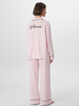 Mark Formelle 592620/25-37339ПП-0 розовая_полоска_Moscow_1_сл_на_спинке