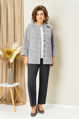 VOLNA 1439 бело-графитовый