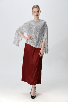 NikVa 1013-1 серебро и бордо