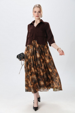 NikVa 514-5 шоколад и кофейный леопард