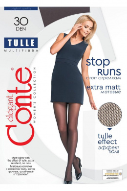 Conte Elegant Tulle_Grafit