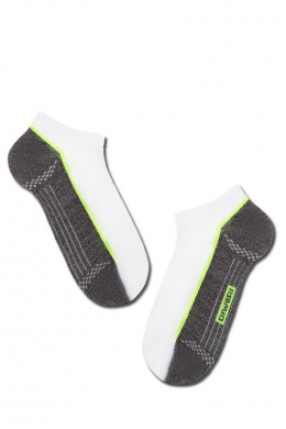 Conte Elegant DIWARI_ACTIVE_ультракороткие_044 белый-серый