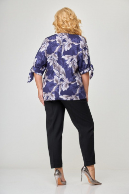 Блузы Anelli 1116 синий